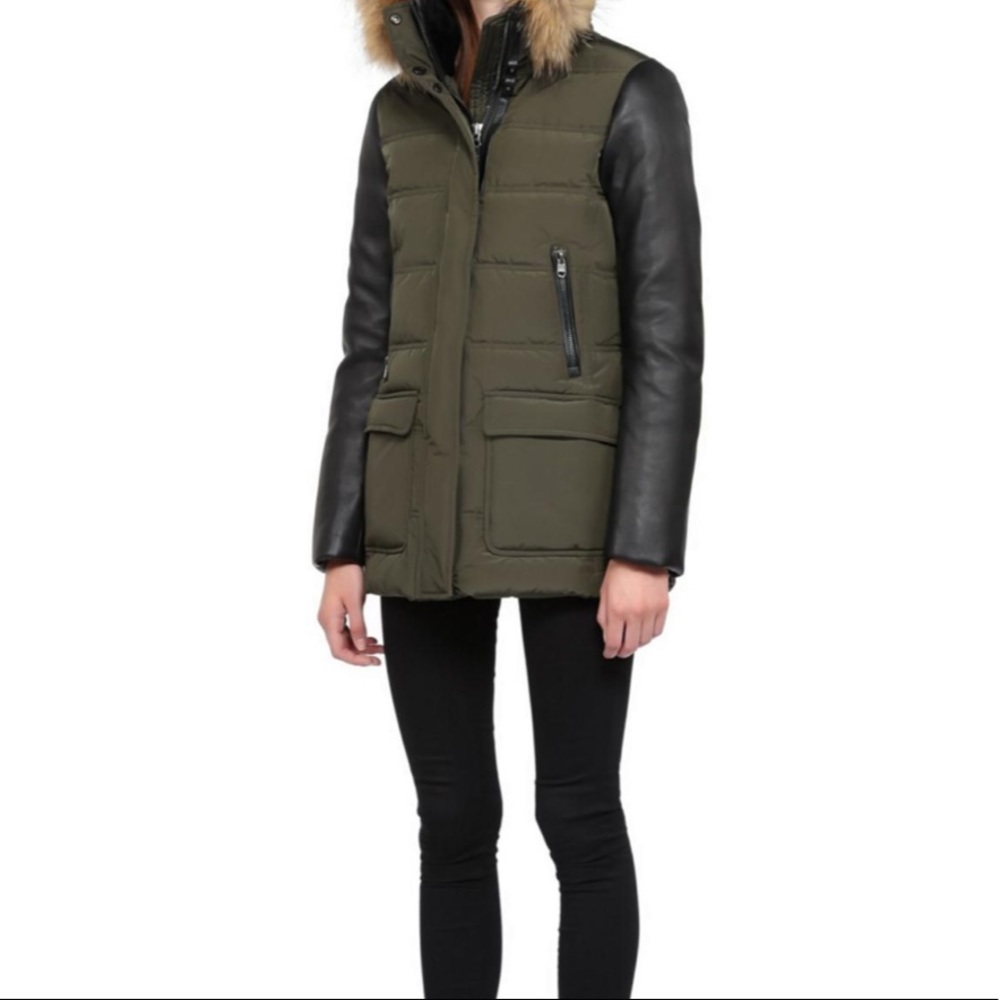 Mackage Parka w/ Lambskin